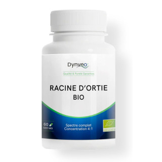 Racine d'ortie Bio Dynveo - Confort urinaire et prostatique - 60 gélules