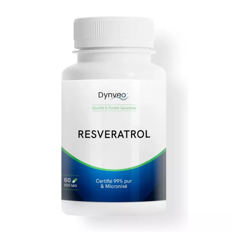 Trans-Resvératrol Dynveo - Protection cellulaire - 60 gélules
