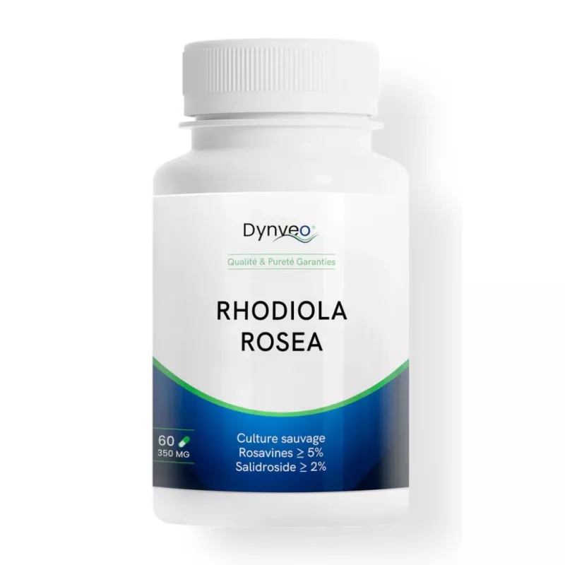 Rhodiola rosea Dynveo - Stress & fatigue - 60 gélules