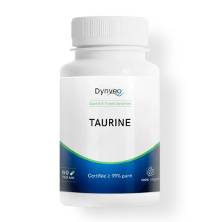 Taurine Dynveo - Vitalité & équilibre du système nerveux - 60 gélules
