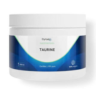 Taurine en poudre Dynveo - Vitalité & équilibre du système nerveux - 250g