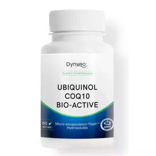 Ubiquinol Kaneka Coenzyme Q10 Dynveo - Énergie cellulaire - 60 gélules