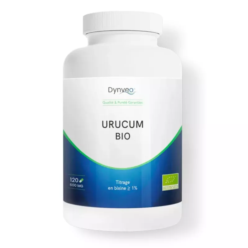Urucum Bio Dynveo - Éclat de la peau & exposition au soleil - 120 gélules