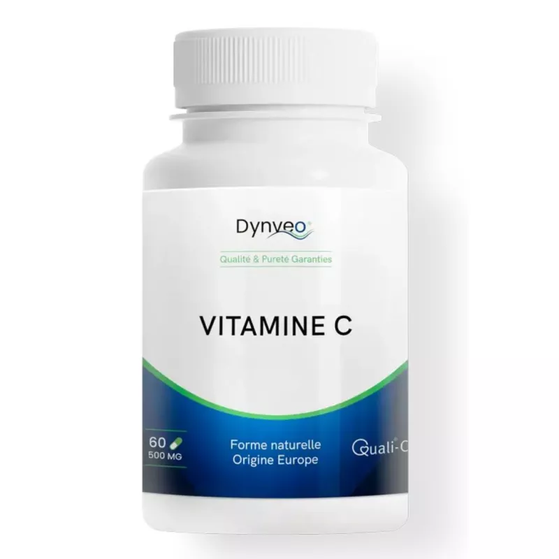 Vitamine C pure 500mg Quali®-C Dynveo - Immunité & vitalité - 60 gélules