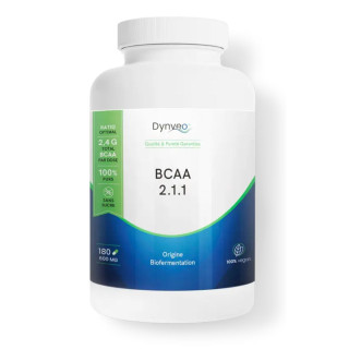 BCAA 2.1.1 Dynveo - Besoins en acides aminés - 180 gélules