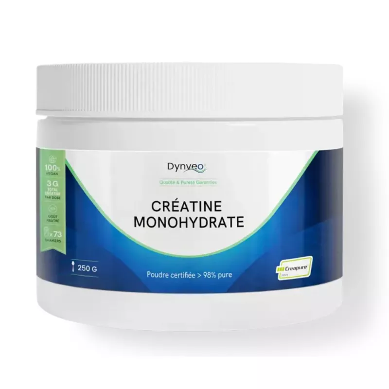 Créatine monohydrate Creapure® Dynveo - Performances physiques - 250g