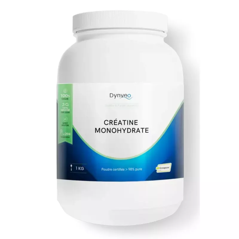 Créatine monohydrate Creapure® Dynveo - Performances physiques - 1kg