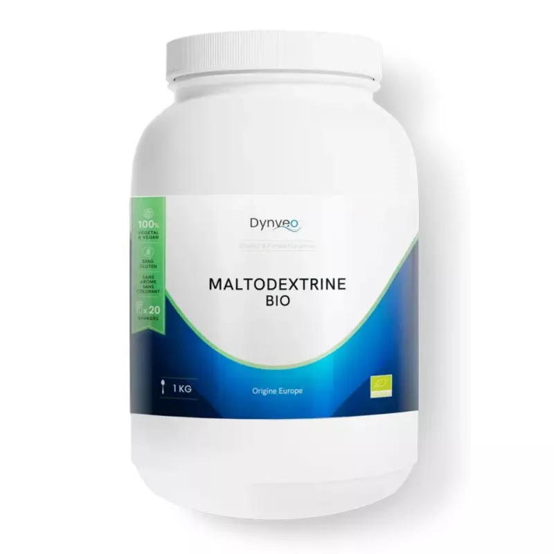 Maltodextrine Bio Dynveo - Besoins énergétiques effort physique - 1kg
