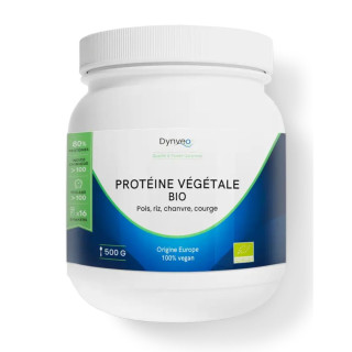 Protéines végétales Bio Dynveo - Maintien de la masse musculaire - 500g