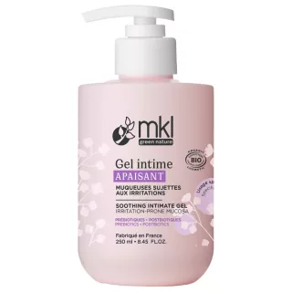 Gel intime apaisant Bio MKL Green Nature - Muqueuses sensibles aux irritations - 250ml