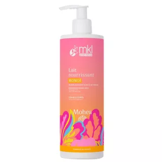 Lait nourrissant corps Monoï Mohea MKL Green Nature - Tous types de peaux - 400ml