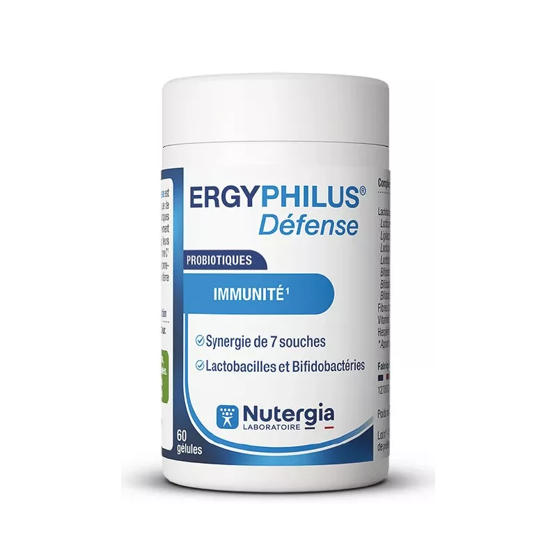 Ergyphilus® Défense Nutergia - Immunité - 60 gélules