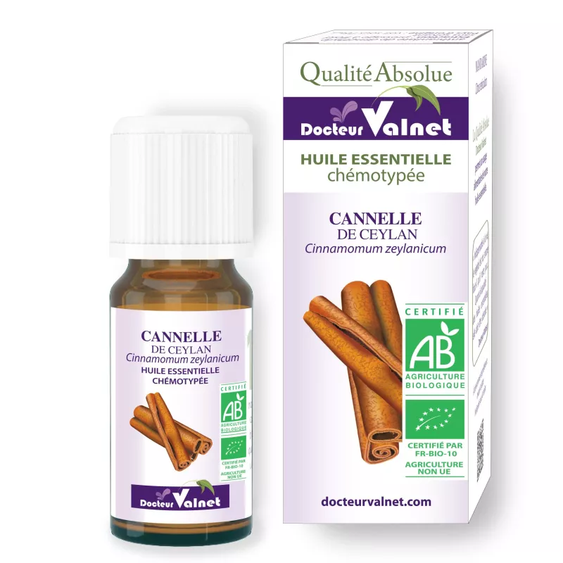Huile essentielle cannelle bio Valnet