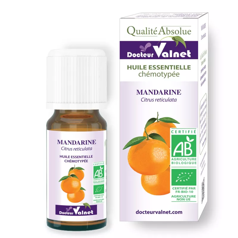 Huile essentielle mandarine bio Valnet