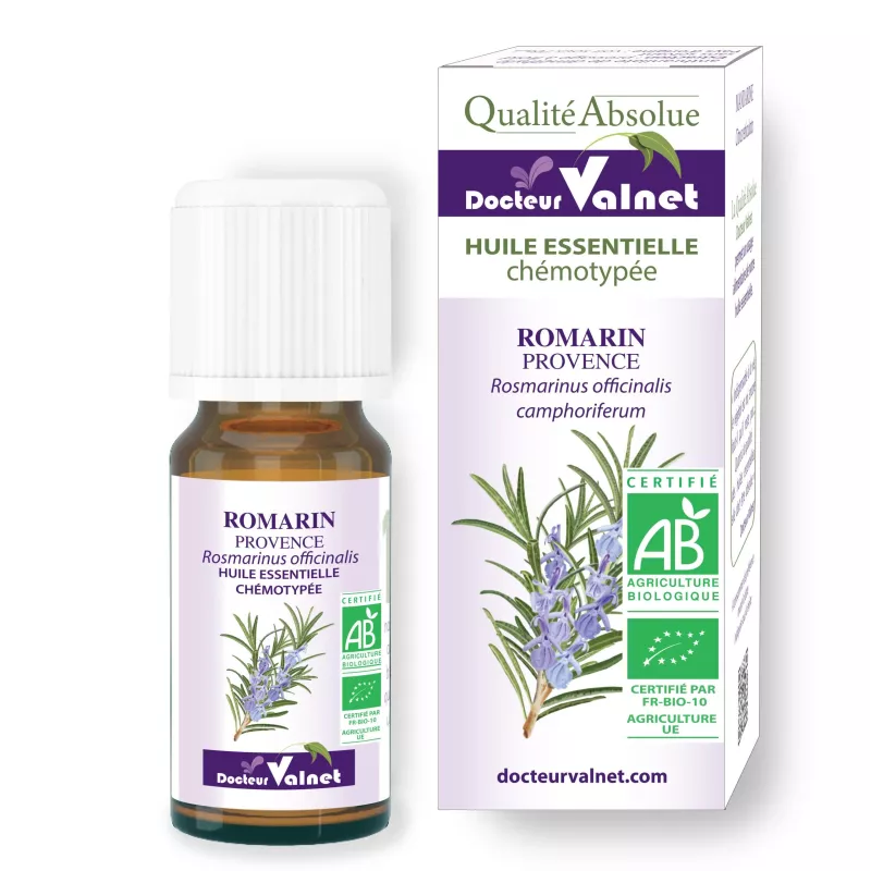 Huile essentielle romarin bio Valnet