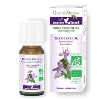 Thym à linalol huile essentielle bio valnet 5 ml