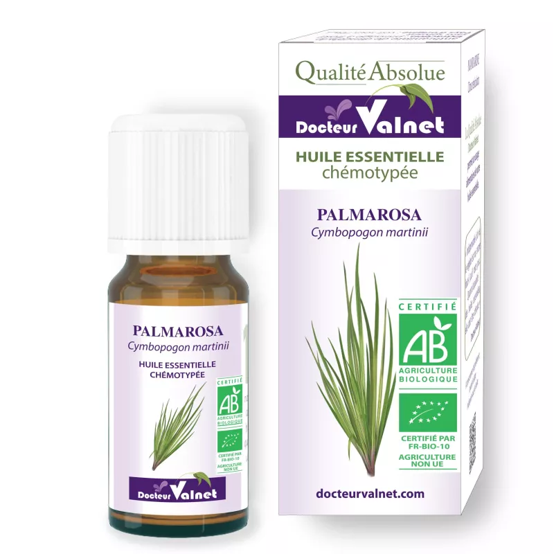 Palmarosa huile essentielle Valnet 10ml