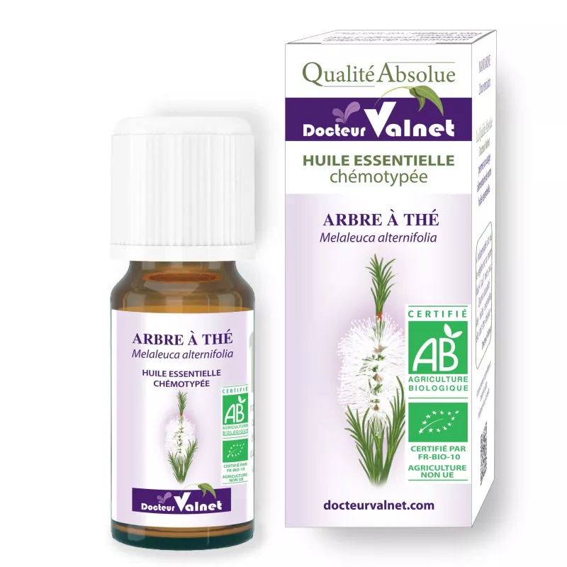 Huile essentielle arbre a thé(tea tree) bio Valnet