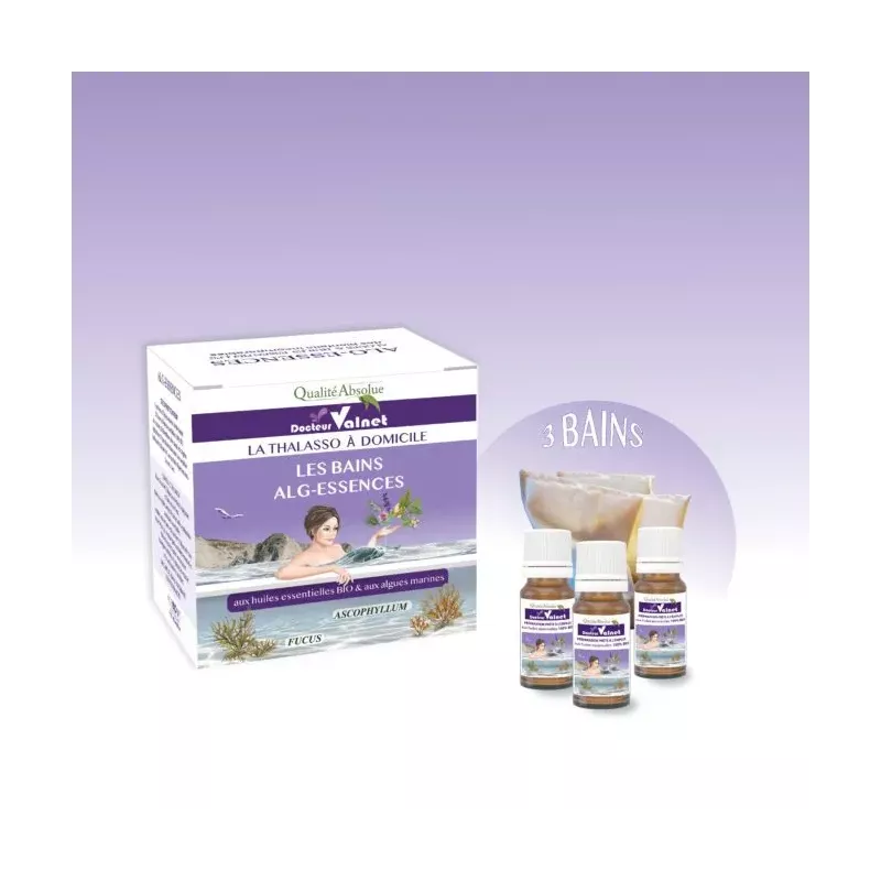Valnet Alg-Essences Bain Tonifiant 3 Sachets