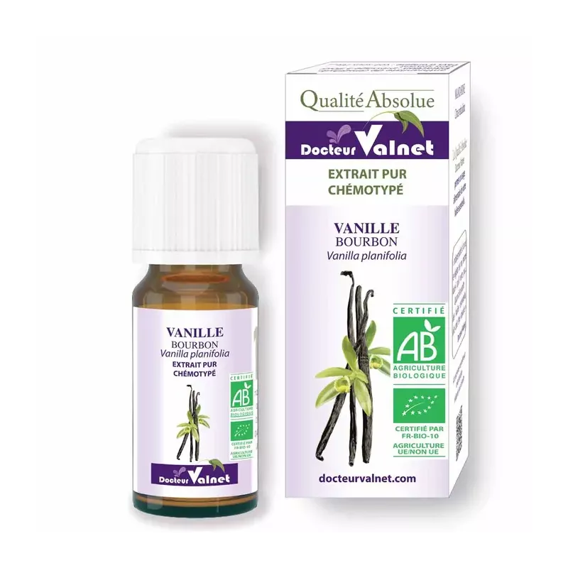 Huile essentielle vanille bio Valnet