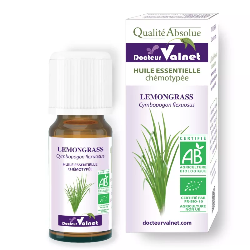 Lemongrass huile essentielle Valnet 10ml