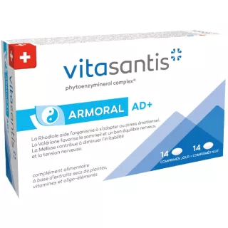 Armoral AD+ Vitasantis® Santis Pharma - Immunité & équilibre nutritionnel - 24 comprimés