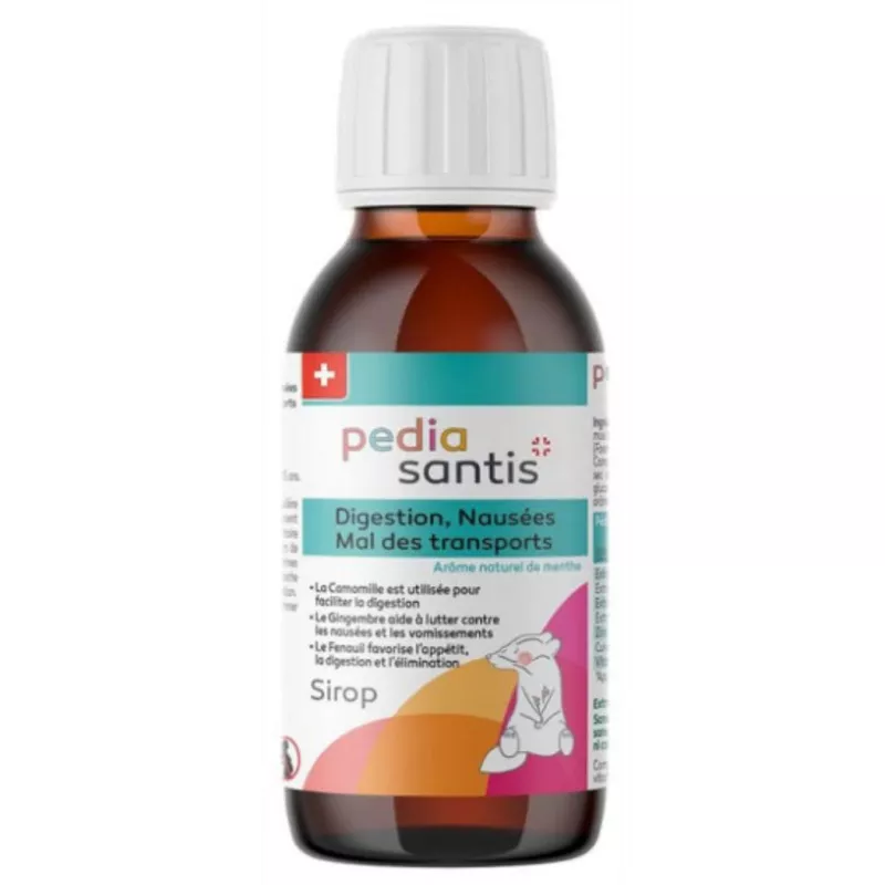 Sirop enfant digestion, nausées & mal des transports PediaSantis® Santis Pharma - 100ml