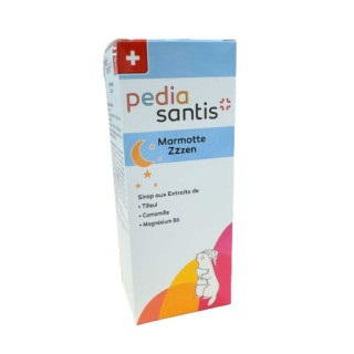 Sirop enfant Marmotte Zzzen PediaSantis® Santis Pharma - Sommeil & nervosité - 100ml