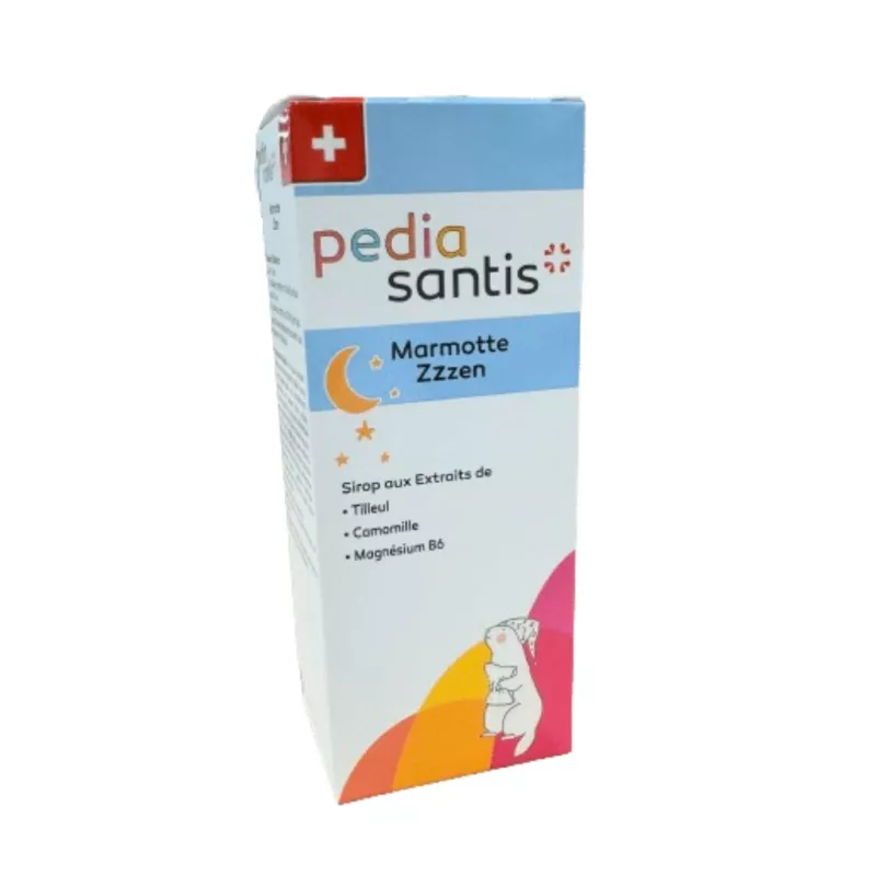 Sirop enfant Marmotte Zzzen PediaSantis® Santis Pharma - Sommeil & nervosité - 100ml
