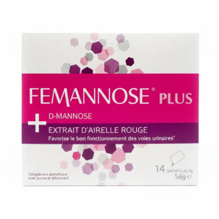 Femannose N D-mannose Melisana Pharma - Cystites aiguës - 14 sachets