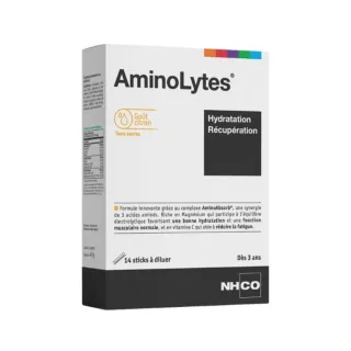 AminoLytes NHCO - Hydratation & récupération - 14 sticks à diluer goût citron