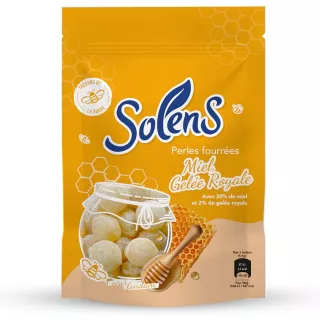 Perles fourrées au miel & à la gelée royale Solens - 100g