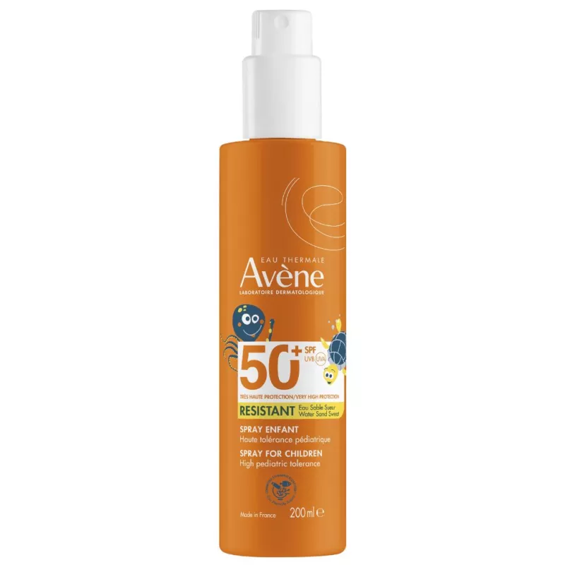 Spray solaire enfant SPF50+ Avène - Peau sensible des enfants - 200ml