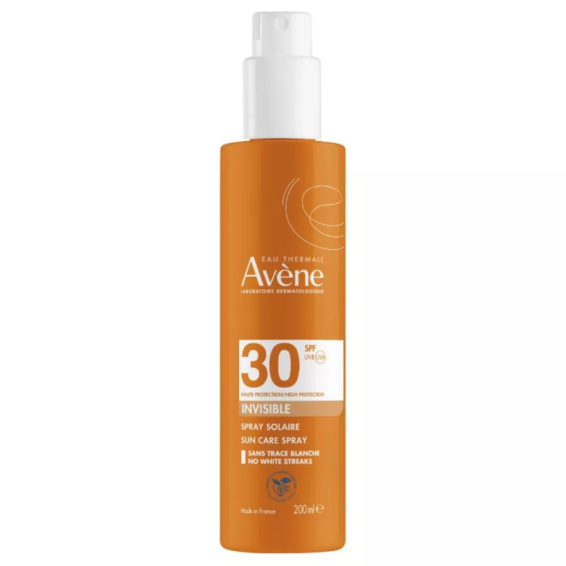 Spray solaire SPF30 Avène - Protection solaire peau sensible - 200ml