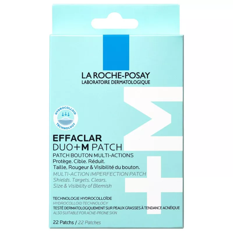 Patch anti-imperfections multi-actions Effaclar Duo+ M La Roche-Posay - 22 patchs