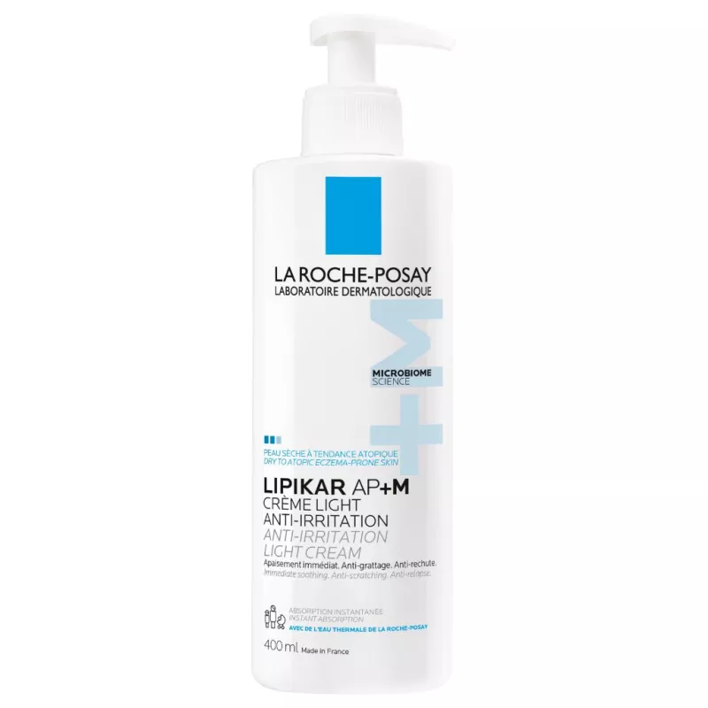 Crème relipidante anti-grattage Lipikar Crème AP+M La Roche-Posay - Peaux sèches à tendance atopique - 200ml