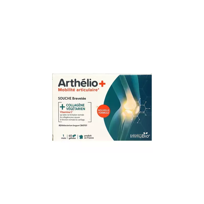 Arthélio® Mobilité articulaire Immubio - Confort articulaire - 60 gélules