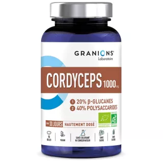 Cordyceps 1000mg Granions - Vitalité & énergie - 90 gélules