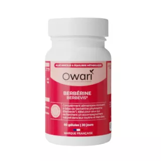 Berbérine Berbevis Owari - Régulateur de glycémie - 60 gélules