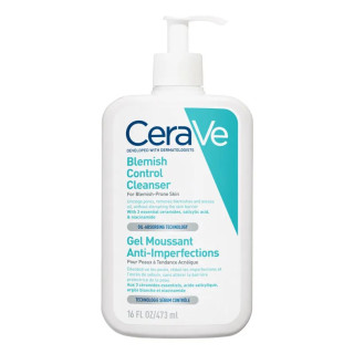 Gel moussant anti-imperfections peaux grasses à tendance acnéique CeraVe - 473ml