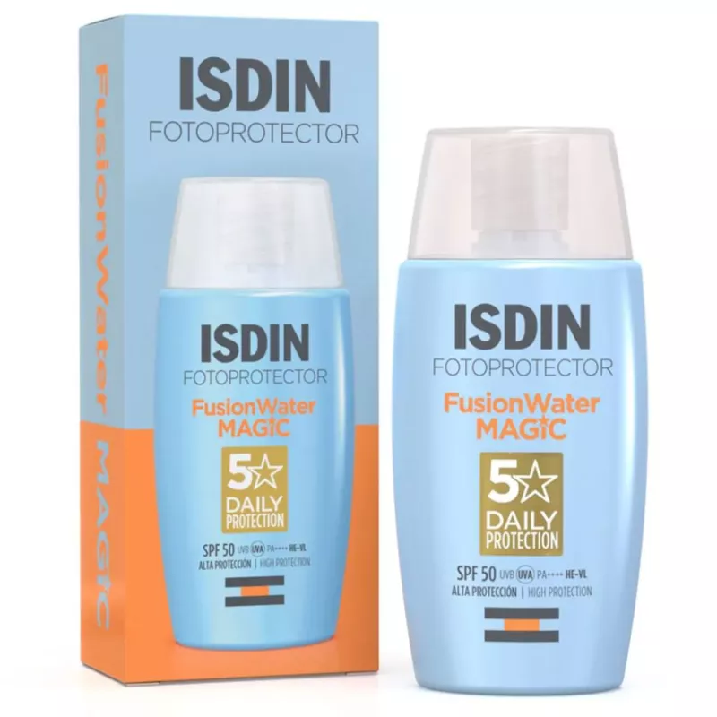 Crème solaire visage FusionWater Magic SPF50 ISDIN Fotoprotector - 50ml