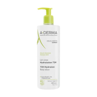 Lait corps hydratation 72H Peaux fragile A-Derma - 400ml