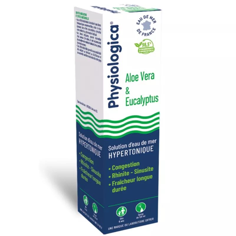 Gifrer Physiologica Hyper Aloe Spray 120ml | Purepara