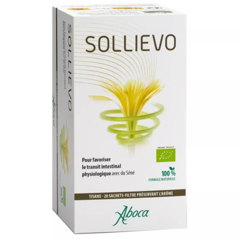 Tisane Sollievo PhysioLax Aboca - Transit intestinal - 20 sachets