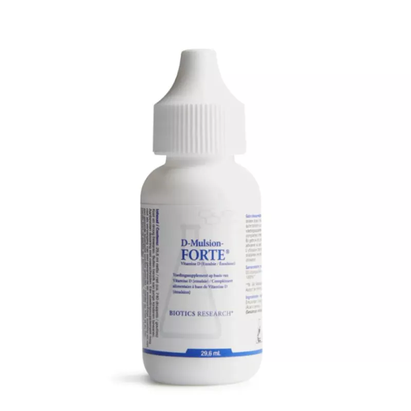 D-Mulsion Forte Vitamine D 2000 UI Energetica Natura - Immunité et capital osseux - 29.6ml