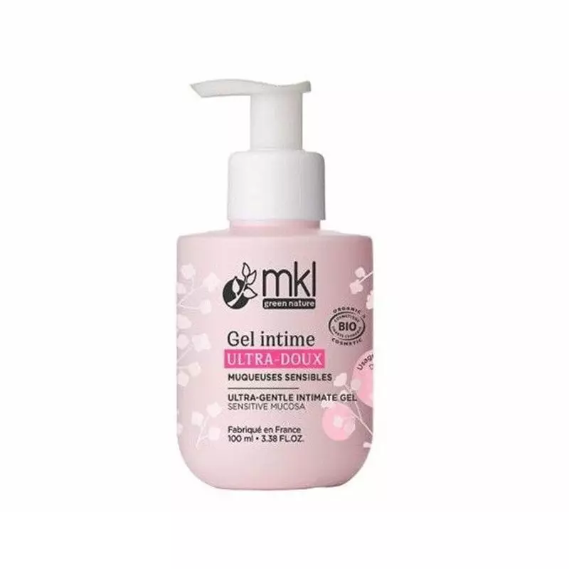 Packshot MKL Gel Intime Ultra-Doux - Gel lavant bio pH physiologique - 100ml