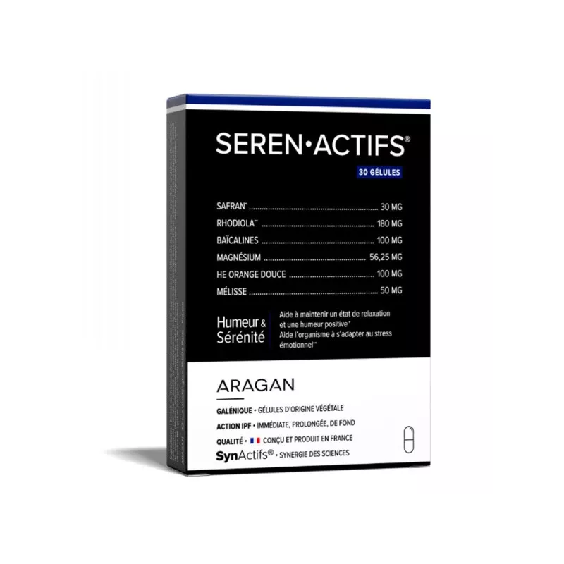 ZenGreen stress Synactifs - Stress passager - 30 gélules