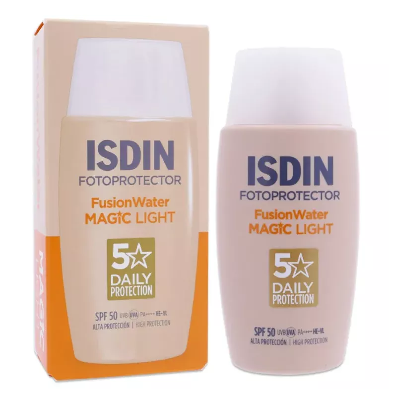 ISDIN Fusion Teintée SPF50 50ml - Protection UV Large, Teint Unifié