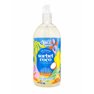 Gel Douche Sorbet Coco MKL - Douceur naturelle pour toute la famille