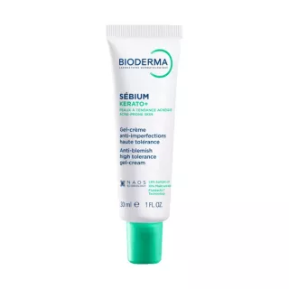 Gel-crème anti-imperfections Sébium Kerato+ Bioderma - Peaux à tendance acnéique - 30ml